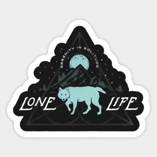 Lone Life Sticker